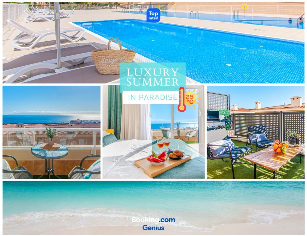 푸에르토 데 산티아고 Luxury Townhouse With Panoramic Sea View 빌라 외부 사진